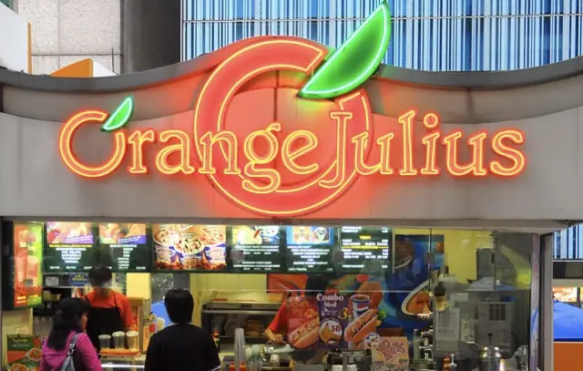 Orange Julius Menu With Prices usamenuprices.com