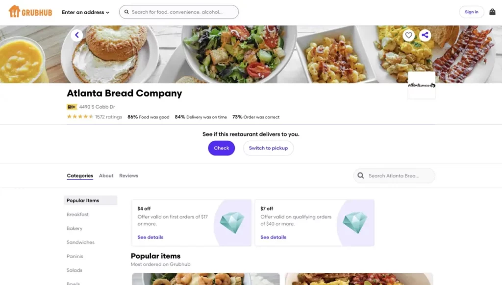 Atlanta Bread Company Order Online usamenuprices