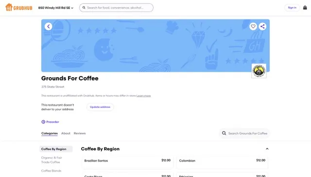 Grounds for Coffee Order Online usamenuprices