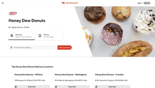 Honey Dew Donuts Order Online usamenuprices