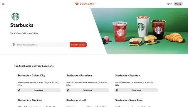 Starbucks Order Online usamenuprices