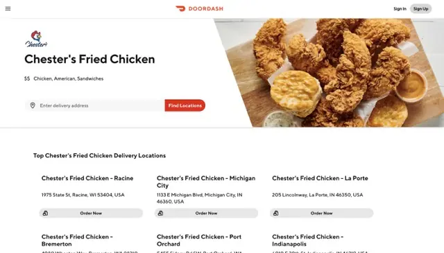 Chester’s Chicken Order Online usamenuprices