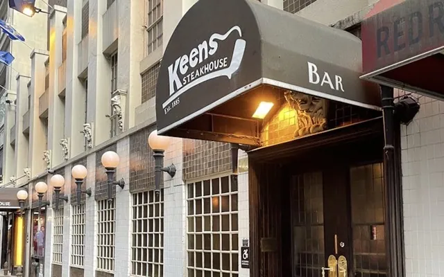 Keens Steakhouse Menu With Prices usamenuprices