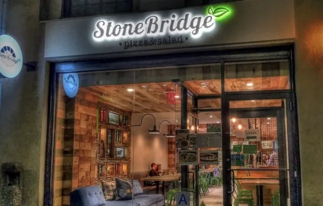 Stone Bridge Pizza and Salad Menu Prices usamenuprices