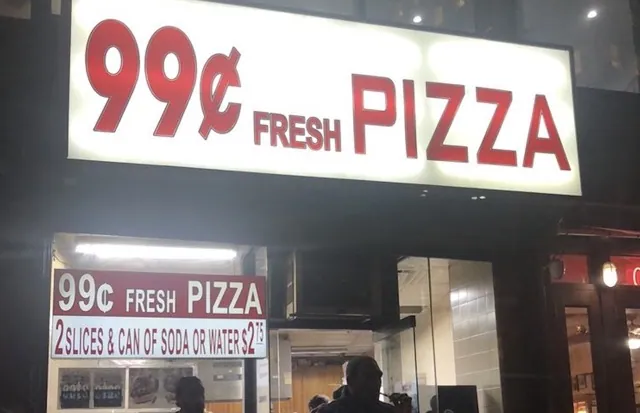 99 cent Fresh Pizza Menu With Prices usamenuprices
