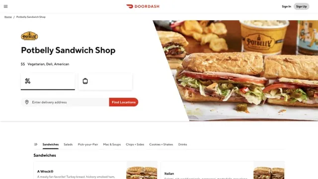 Potbelly Sandwich Shop Order Online usamenuprices