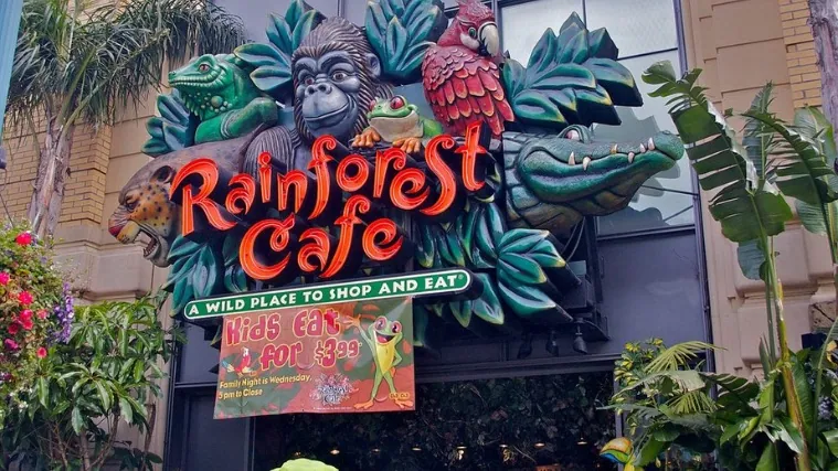 Rainforest Cafe Menu With Prices usamenuprices